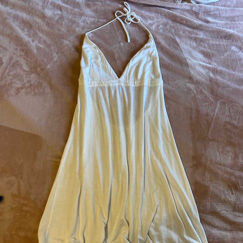 Lucky Brand White Swimwear Coverup